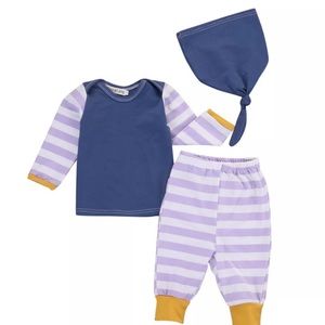 New sweet 3 piece little girls Pajamas